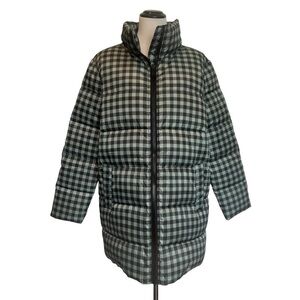 REBECCA MINKOFF
Gingham Check Puffer Jacket size large